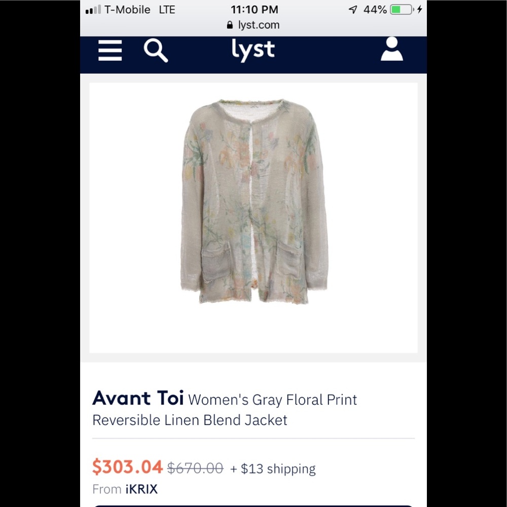 Avant Toi Cardigan